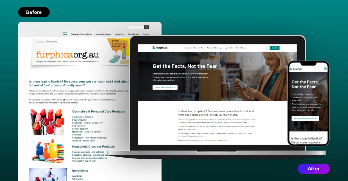 Furphies Website Refresh