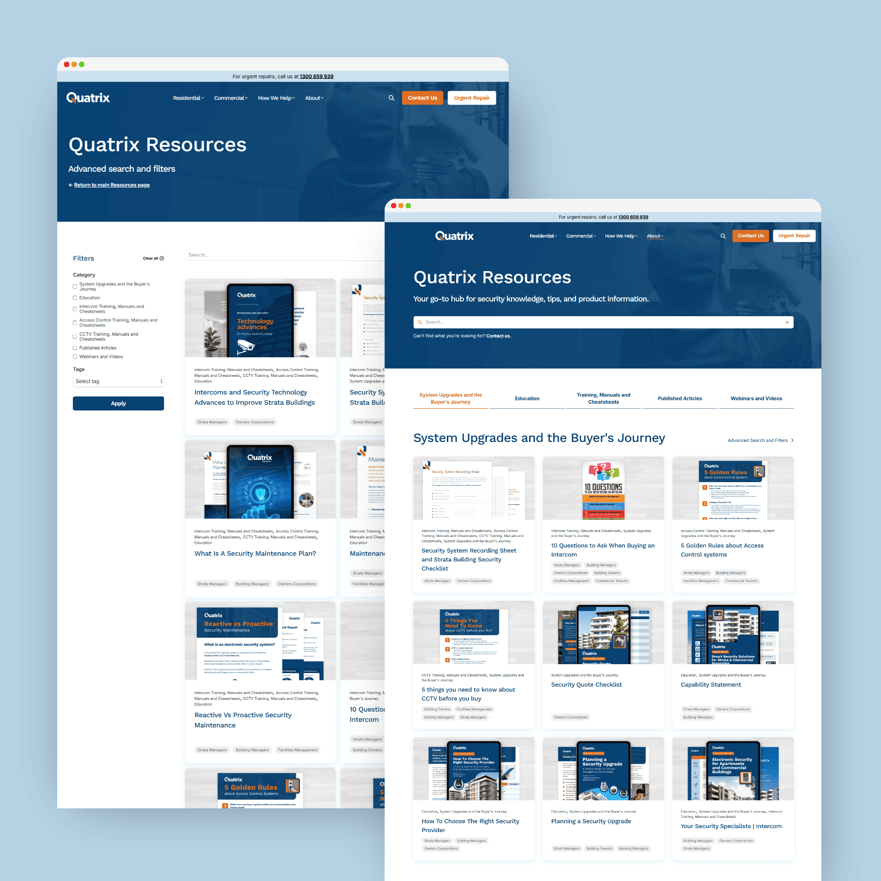Quatrix Resources page